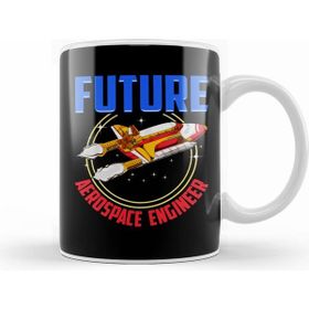 Humuts Future Aerospace Engineer Spaceship Launch Kupa Bardak