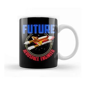 Humuts Future Aerospace Engineer Spaceship Launch Kupa Bardak