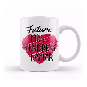 Humuts Future Mrs Kendrick Lamar Love Heart Kupa Bardak