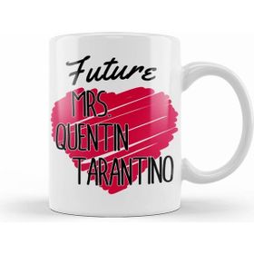 Humuts Future Mrs Quentin Tarantino Love Heart Kupa Bardak