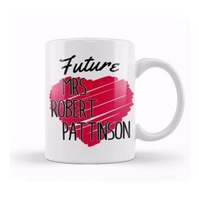 Humuts Future Mrs Robert Pattinson Love Heart Kupa Bardak
