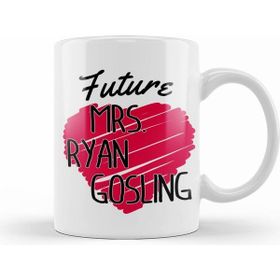 Humuts Future Mrs Ryan Gosling Love Heart Kupa Bardak