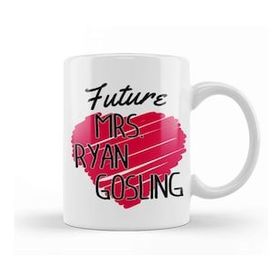Humuts Future Mrs Ryan Gosling Love Heart Kupa Bardak