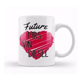 Humuts Future Mrs Vin Diesel Love Heart Kupa Bardak