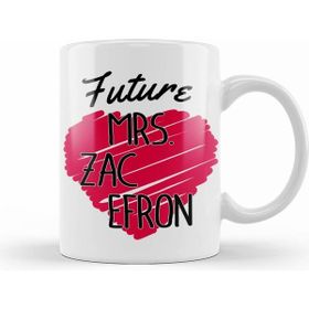 Humuts Future Mrs Zac Efron Love Heart Kupa Bardak