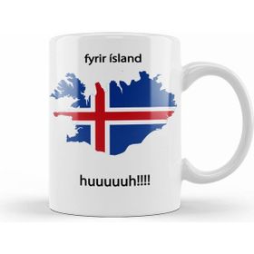 Humuts Fyrir Island Kupa Bardak