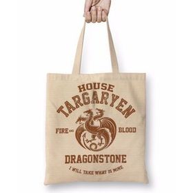Humuts Game Of Thrones House Martell Uzun Saplı Kadın Bez Çanta