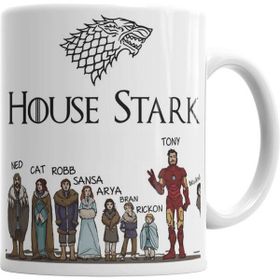 Humuts Game Of Thrones House Stark And Tony Stark Kupa Bardak