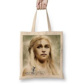 Humuts Game of Thrones Khaleesi Uzun Saplı Kadın Bez Çanta