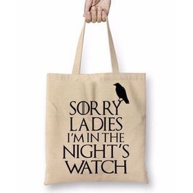 Humuts Game Of Thrones Sorry Ladies Uzun Saplı Kadın Bez Çanta