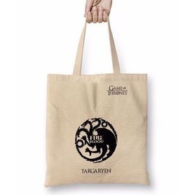 Humuts Game Of Thrones Targaryen GoT Uzun Saplı Kadın Bez Çanta