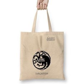 Humuts Game Of Thrones Targaryen GoT Uzun Saplı Kadın Bez Çanta