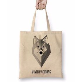 Humuts Game of Thrones Winter is Coming Uzun Saplı Kadın Bez Çanta