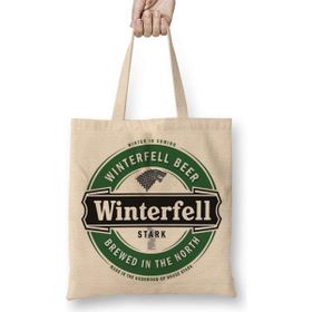 Humuts Game Of Thrones Winterfell Beer Uzun Saplı Kadın Bez Çanta