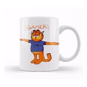 Humuts Gamer Garfield Crazy Frog T Pose 01 Kupa Bardak
