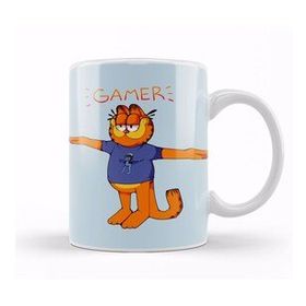 Humuts Gamer Garfield Crazy Frog T Pose 01 Kupa Bardak