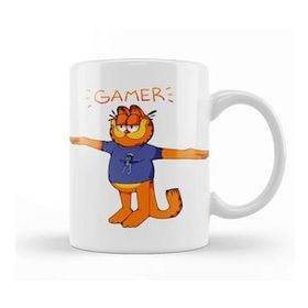 Humuts Gamer Garfield Crazy Frog T Pose 01 Kupa Bardak