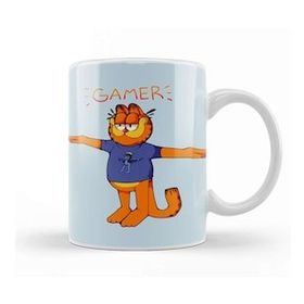 Humuts Gamer Garfield Crazy Frog T Pose 01 Kupa Bardak