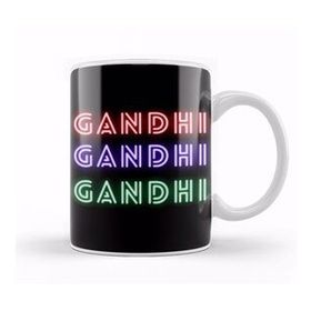 Humuts Gandhi Quotes Gifts Vintage Retro Rainbow Style Kupa Bardak