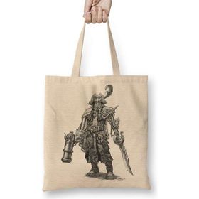 Humuts Gangplank Açık Bej Uzun Saplı Bez Çanta