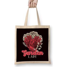 Humuts Garden Lady Gardener Plants Flowers Gardening Landscaper Bez Uzun Saplı Açık Bej Rengi Çanta