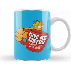 Humuts Garfield Give Me Coffe Garfield Bana Kahve Ver Kupa Bardak
