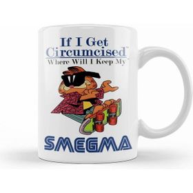 Humuts Garfield Smegma Kupa Bardak