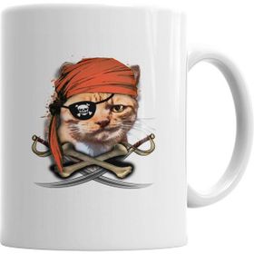Humuts Gato Pirata Korsan Kedi Cat Kupa
