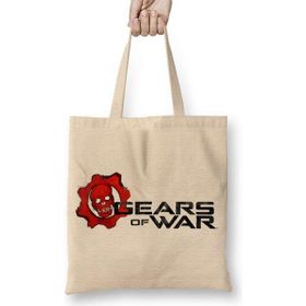 Humuts Gears Of War 4 Açık Bej Uzun Saplı Bez Çanta