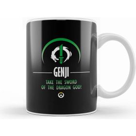 Humuts Genji Take The Sword Of The Dragon God Overwatch Kupa Bardak