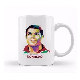 Humuts Geometric Celebrity Cristiano Ronaldo Kupa Bardak