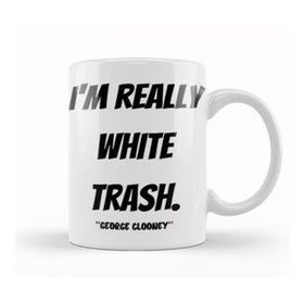 Humuts George Clooney Quotes Gift Vintage Retro Rainbow Style Kupa Bardak