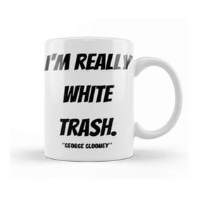 Humuts George Clooney Quotes Gift Vintage Retro Rainbow Style Kupa Bardak