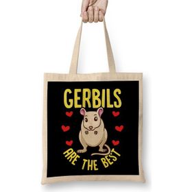 Humuts Gerbils Are The Best Awesome Gerbil Obsessed Bez Çanta