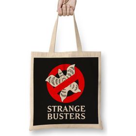 Humuts Ghostbuster Logo Demogorgon Stranger Things Bez Çanta