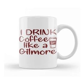 Humuts Gilmore Girls Drink Coffee Like A Gilmore Luke's Coffee T Gilmore Girls Fan Gift Brown Kupa Bardak