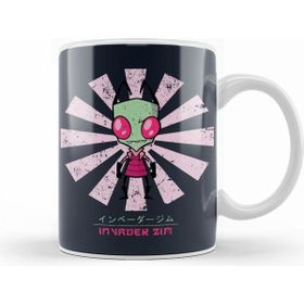 Humuts Gir Retro Japanese Invader Zim Kupa Bardak