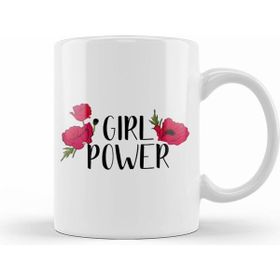 Humuts Girl Power Inspiration Positive Girly Quote Artwork Kupa Bardak