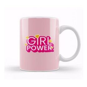 Humuts Girl Power Text Design Kupa Bardak