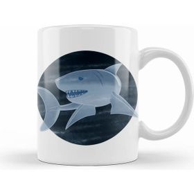 Humuts Glass Shark Mbmbam Kupa Bardak