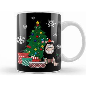 Humuts Gnasher Around The Christmas Tree Kupa Bardak