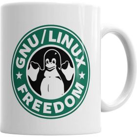 Humuts Gnu Lınux Kupa Bardak