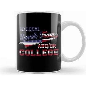 Humuts Go Local Sports Team Or College Usa Flag Patriotic Kupa Bardak