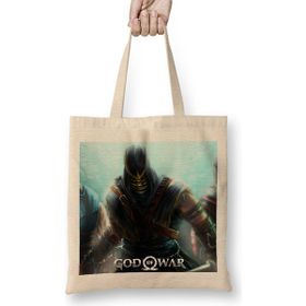 Humuts God of War 07 Uzun Saplı Açık Bej Bez Çanta