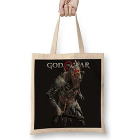 Humuts God of War 4 Uzun Saplı Açık Bej Bez Çanta