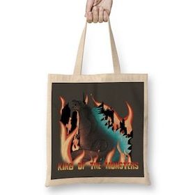 Humuts Godzilla King Of The Monsters 04 Uzun Saplı Bez Çanta