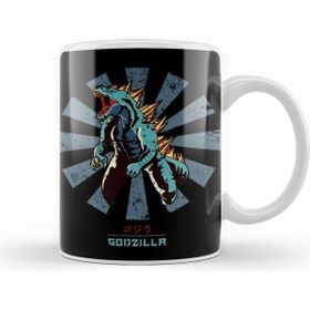 Humuts Godzilla Retro Japanese Kupa Bardak