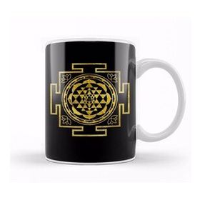 Humuts Golden Sri Yantra Sri Chakra Kupa Bardak