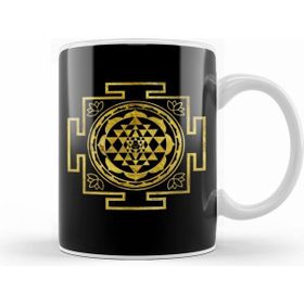 Humuts Golden Sri Yantra Sri Chakra Kupa Bardak