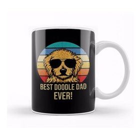 Humuts Goldendoodle Dad Hoodie Best Doodle Dad Ever Gift Köpek Kupa Bardak